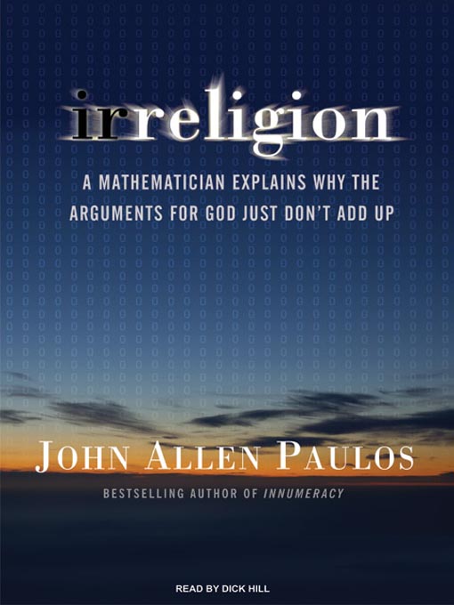 Title details for Irreligion by John Allen Paulos - Wait list